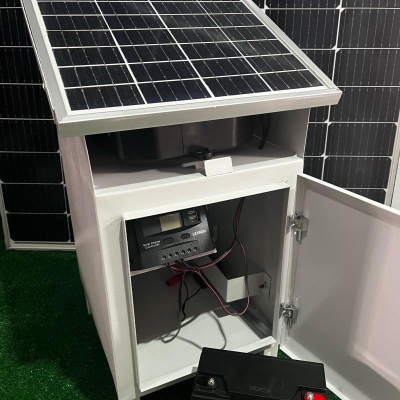 Kompakt Pro  40s 25000Volt 25w Güneş Panelli Sensörlü Elektrikli Çit Seti