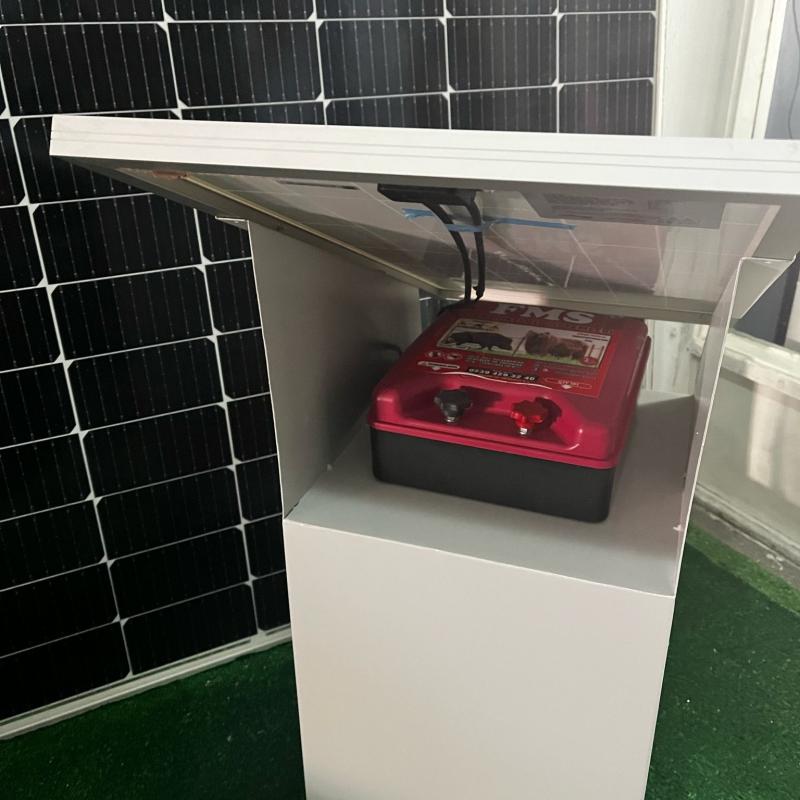 Kompakt Pro  80s 30000Volt 50w Güneş Panelli Sensörlü Elektrikli Çit Seti