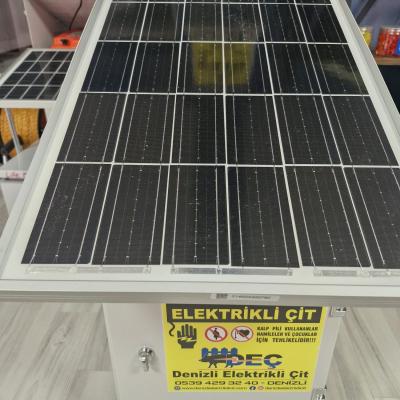 Kompakt Pro  80s 30000Volt 50w Güneş Panelli Sensörlü Elektrikli Çit Seti