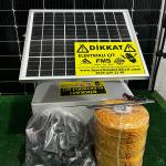 5 Dekar Güneş Panelli Elektrikli Çit Seti (LİTYUM AKÜLÜ)