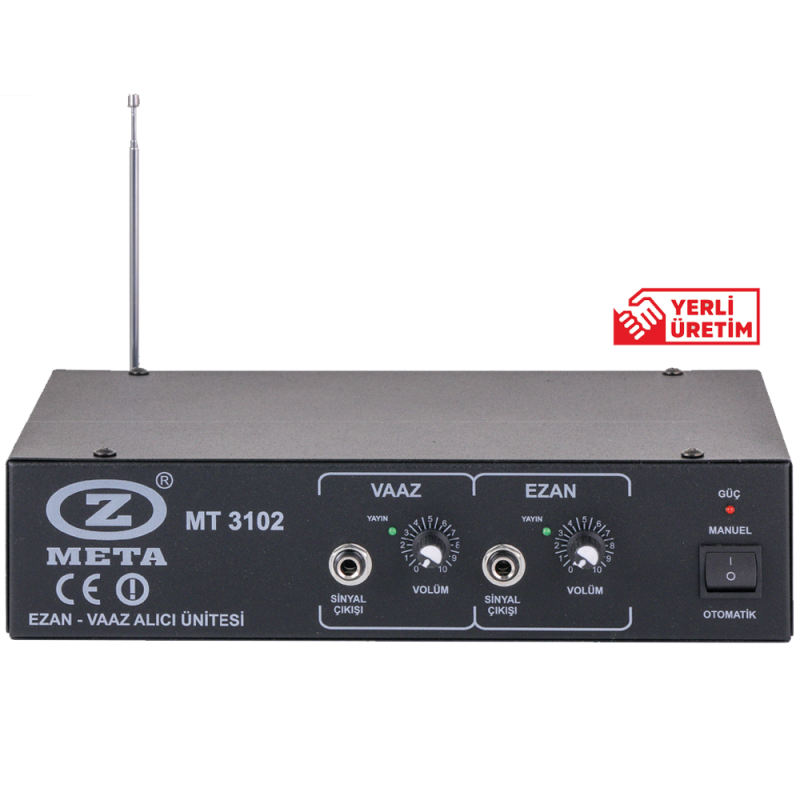 WESTSOUND West Sound Mt 3102 Vhf - Uhf Ezan Ve Vaaz Telsiz Alıcı Ünitesi