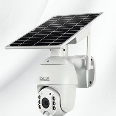 INOX-216IPC Güneş Panelli 4G  Sim Kart Destekli Kamera