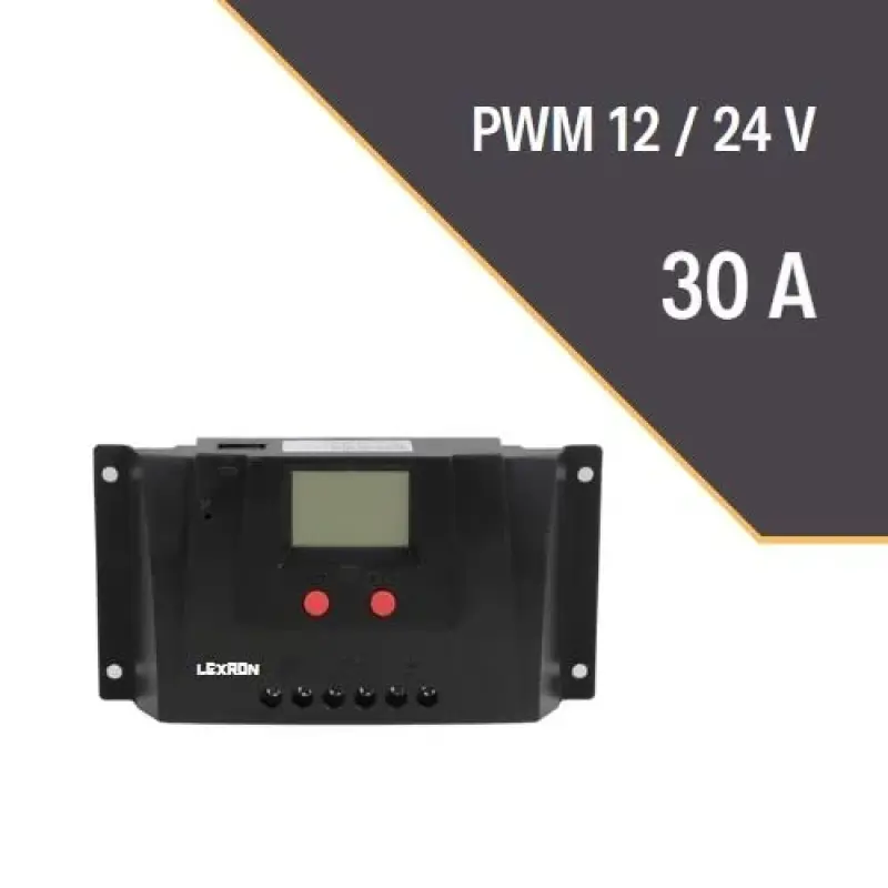 Lexron 30A Pwm Şarj Kontrol Cihazı