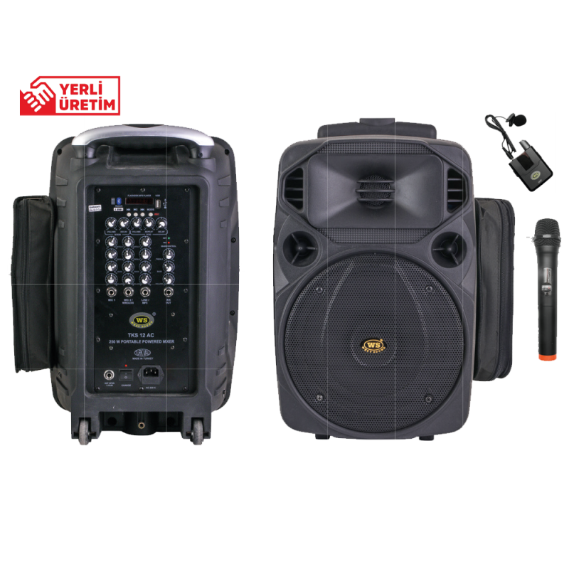 TKS 12 AC Taşınabilir Hoparlör
