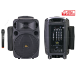 TKS 15 DC Portatif Şarjlı Mikserli Amplifikatör