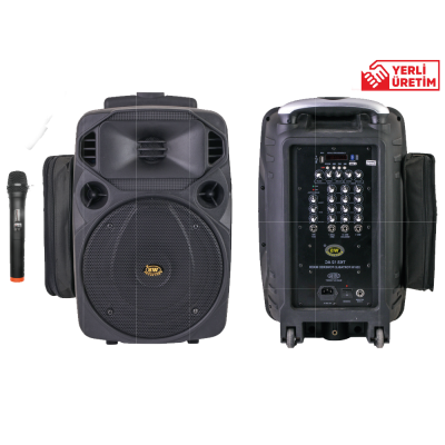TKS 15 DC Portatif Şarjlı Mikserli Amplifikatör
