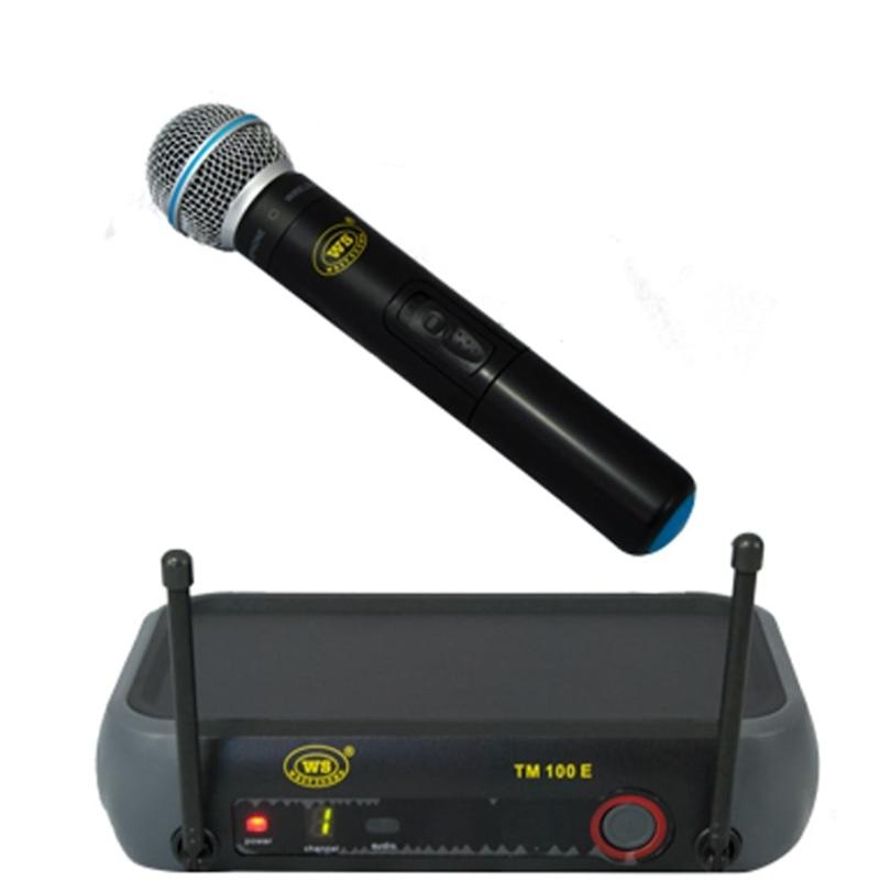 West Sound TM 100 E Tek El UHF Band Çift Antenli Telsiz Mikrofon Seti