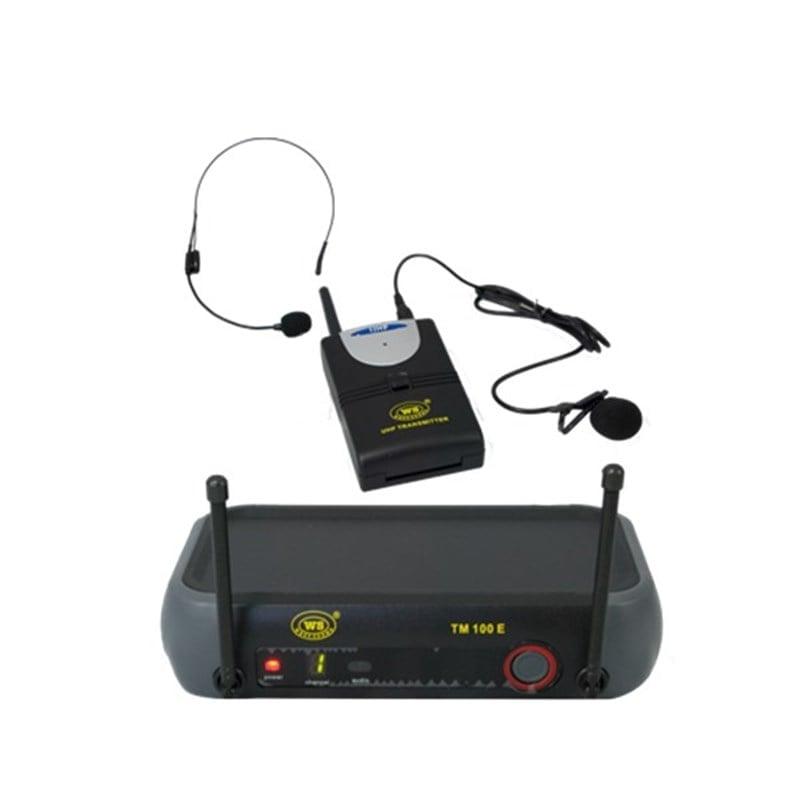 West Sound TM 100 Y UHF Band Kablosuz Yaka Mikrofon Seti
