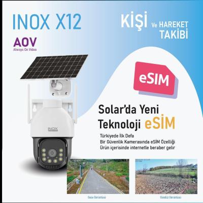 Inox Dıgıtal Aov 4g Solar Full Renkli Kamera