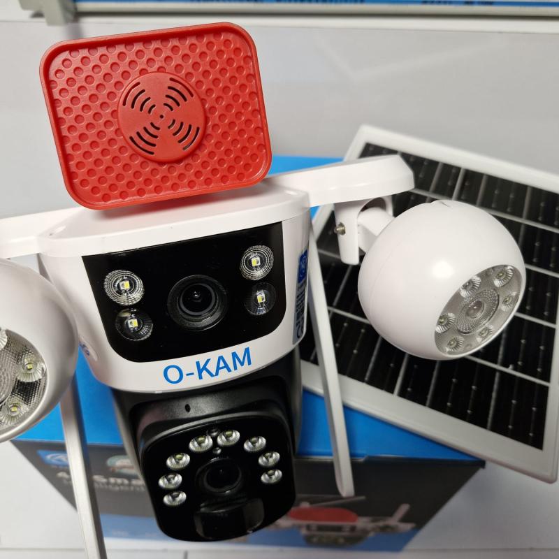 O-kam-3925 4g Solar Kamera 3+3Mp