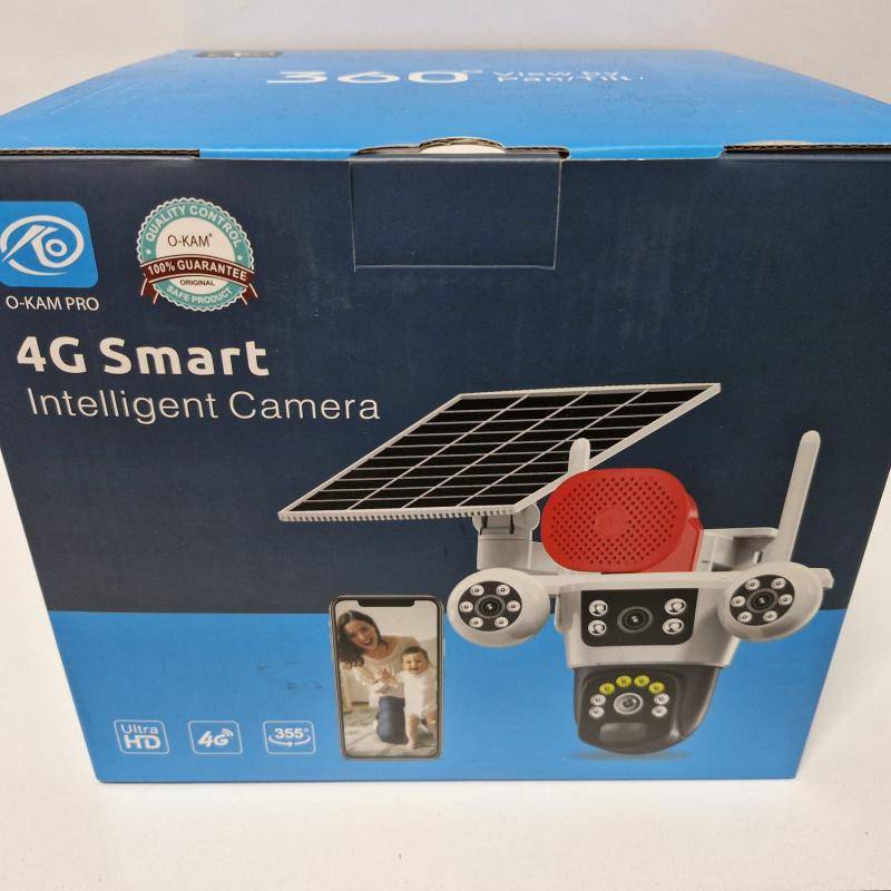 O-kam-3925 4g Solar Kamera 3+3Mp